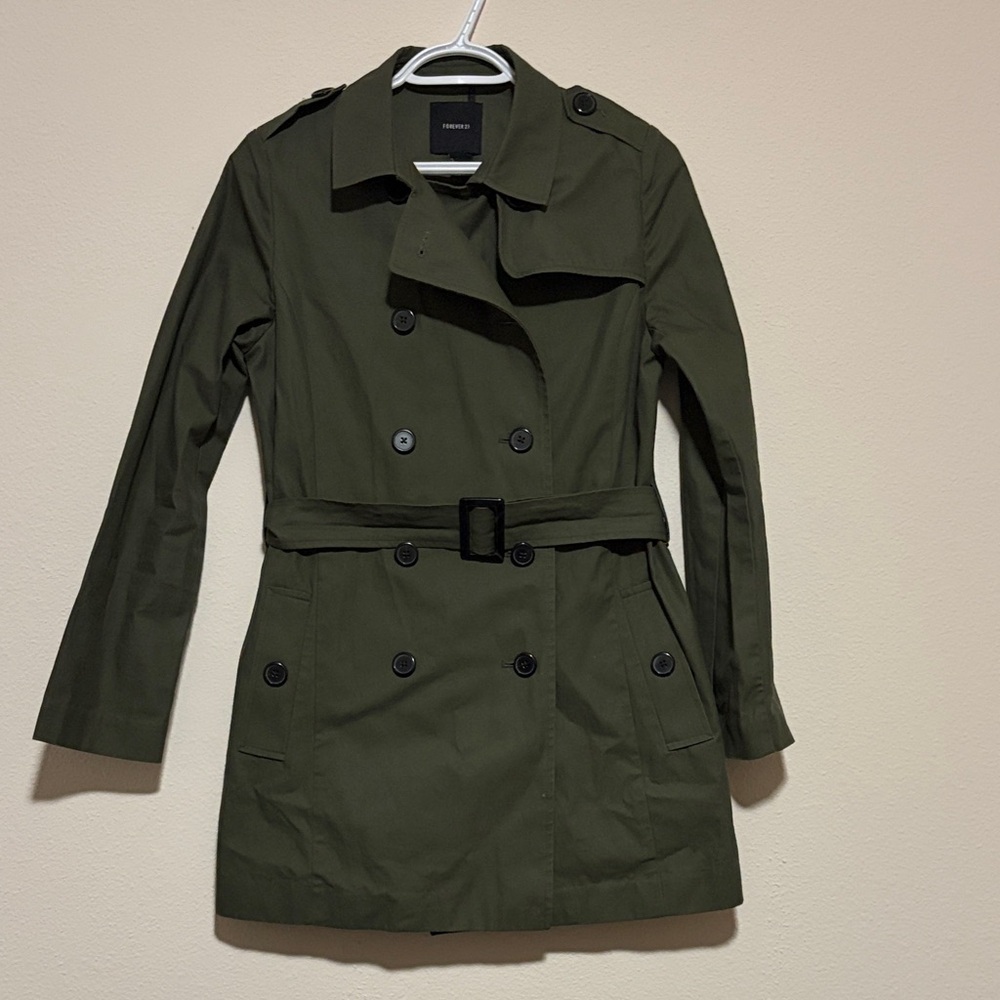 H&M double breasted trench coat